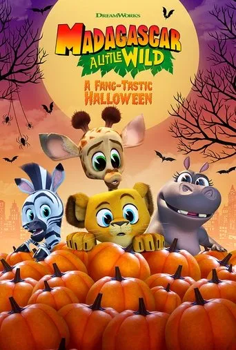 Póster de Madagascar: A Little Wild - A Fang-Tastic Halloween