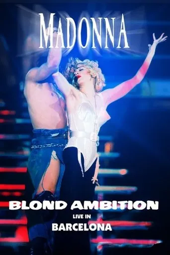 Póster de Madonna Blond Ambition World Tour 90 from Barcelona