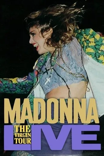 Póster de Madonna: The Virgin Tour — Live