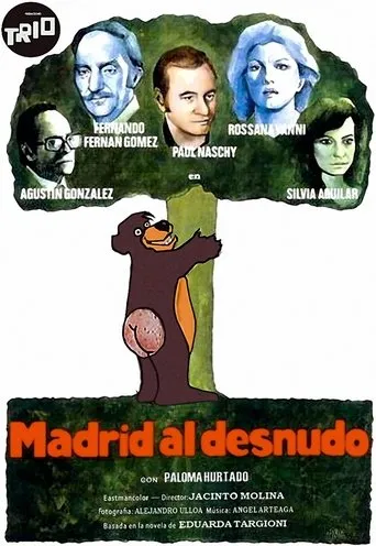 Póster de Madrid al desnudo