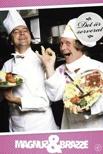 Póster de Magnus och Brasse: Det är serverat