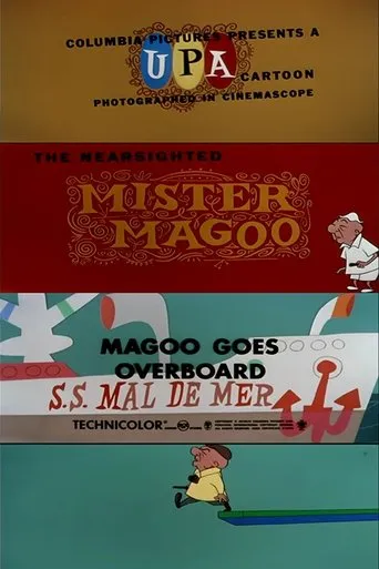 Póster de Magoo Goes Overboard