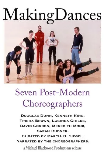 Póster de Making Dances: Seven Post-Modern Choreographers