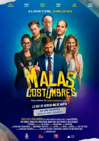 Póster de Malas Costumbres