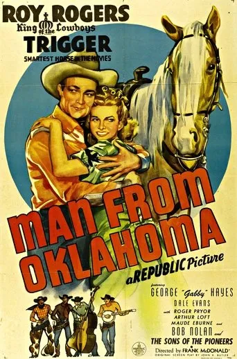 Póster de Man from Oklahoma