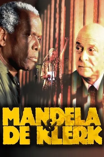 Póster de Mandela y de Klerk (1997) con John Carson como Willem de Klerk