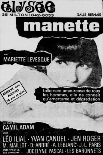 Póster de Manette ou les dieux de carton
