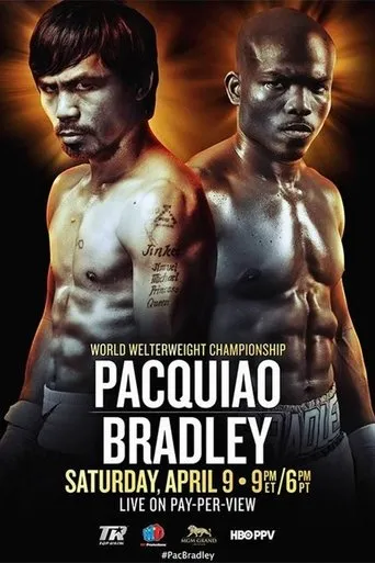Póster de Manny Pacquiao vs. Timothy Bradley III