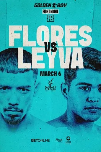 Póster de Manuel Flores vs.  Jorge Leyva