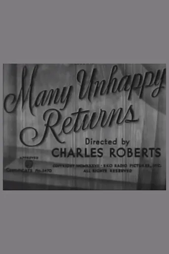 Póster de Many Unhappy Returns