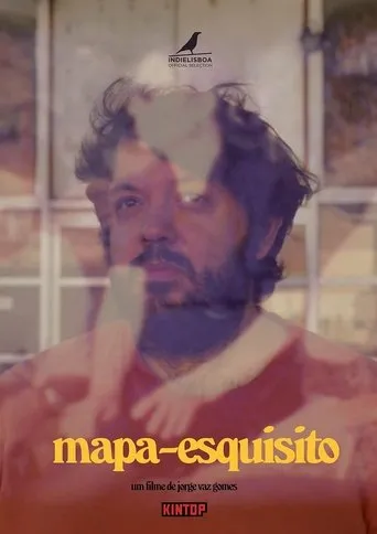 Póster de mapa-esquisito