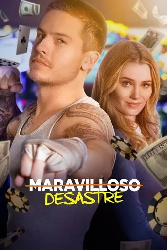Póster de Maravilloso desastre (2023) con Samuel Larsen como Jesse Viveros