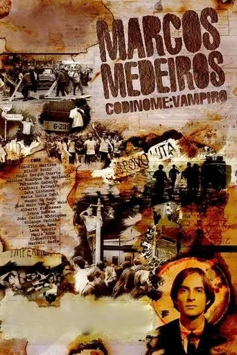 Póster de Marcos Medeiros - Codinome Vampiro