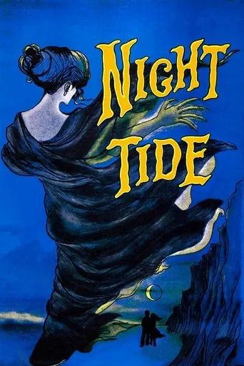 Póster de Marea Nocturna (1961) con Luana Anders como Ellen Sands