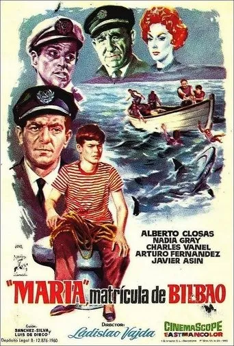 Póster de María, matrícula de Bilbao