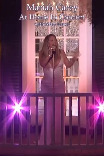 Póster de Mariah Carey At Home in Concert: with Matt Lauer