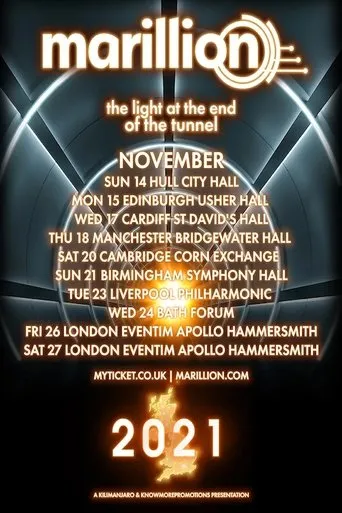 Póster de Marillion - The Light at the End of the Tunnel Tour
