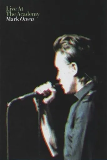 Póster de Mark Owen: Live at The Academy