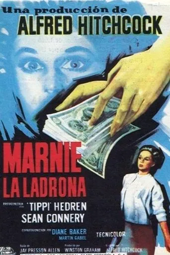Póster de Marnie, la ladrona (1964) con George Bruggeman como Racetrack Patron (uncredited)