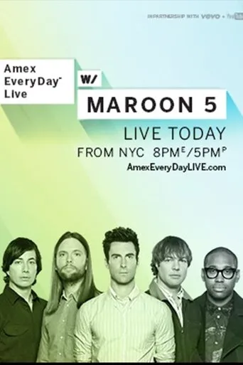 Póster de Maroon 5 - Live In Bowery Ballroom