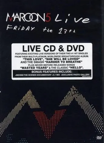 Póster de Maroon 5: Live - Friday the 13th