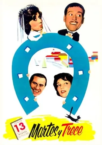 Póster de Martes y trece