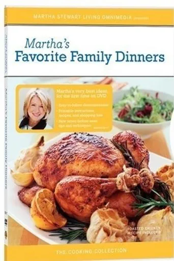 Póster de Martha Stewart Cooking: Favorite Family Dinners