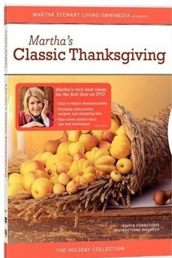 Póster de Martha Stewart Holidays: Classic Thanksgiving