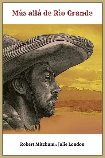 Póster de Más allá de Río Grande
