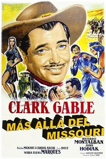 Póster de Más allá del Missouri