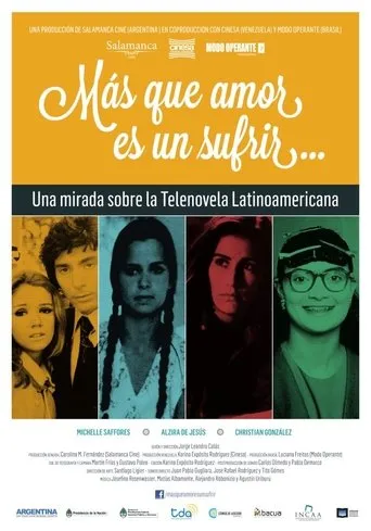 Póster de Más que amor es un sufrir