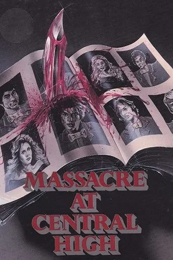 Póster de Masacre en Central High (1976) con Rex Steven Sikes como Rodney