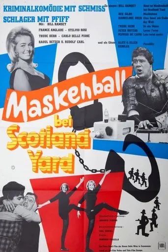 Póster de Maskenball bei Scotland Yard