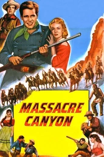 Póster de Massacre Canyon