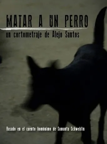 Póster de Matar a un perro