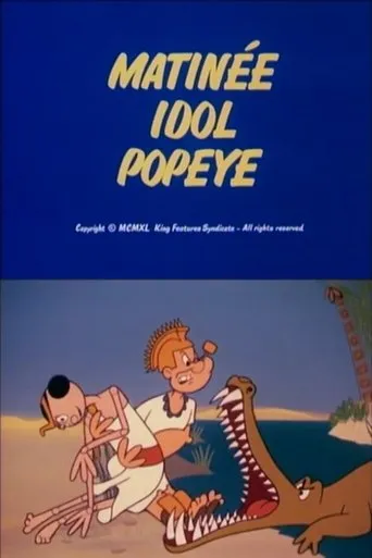 Póster de Matinee Idol Popeye