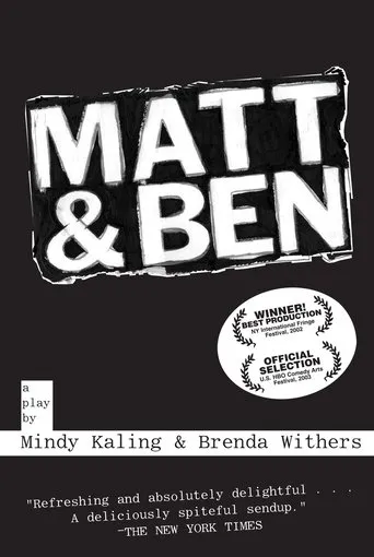 Póster de Matt & Ben