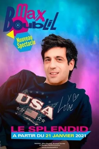 Póster de Max Boublil : Nouveau spectacle