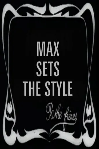 Póster de Max lance la mode