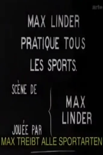 Póster de Max Linder pratique tous les sports