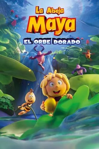 Póster de Maya y el Orbe Dorado (2021) con Cam Ralph como Colonel (voice)
