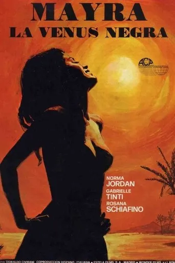 Póster de Mayra, la venus negra (1976) con Lone Fleming como Dolly