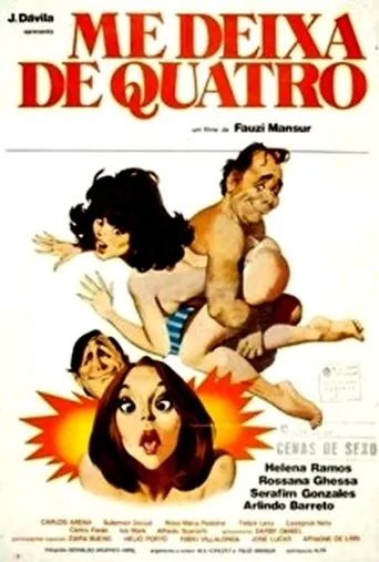 Póster de Me Deixa de Quatro