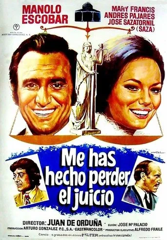 Póster de Me has hecho perder el juicio