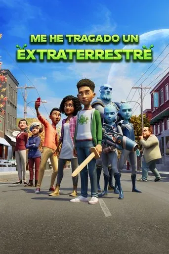 Póster de Me he tragado un extraterrestre (2023) con Sparky Xulu como Mr. Hernandez (voice)