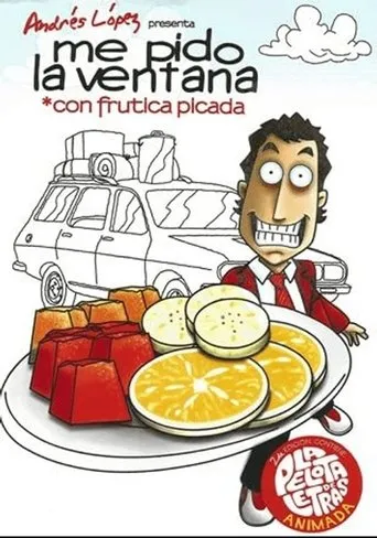 Póster de Me Pido la Ventana con Frutica Picada