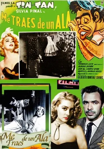 Póster de Me traes de un ala