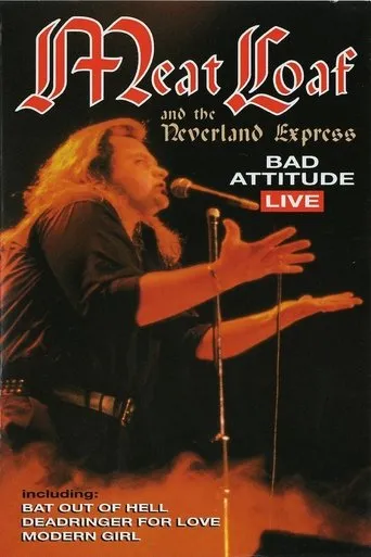 Póster de Meat Loaf: Bad Attitude Live