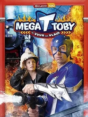 Póster de Mega Toby in vuur en vlam