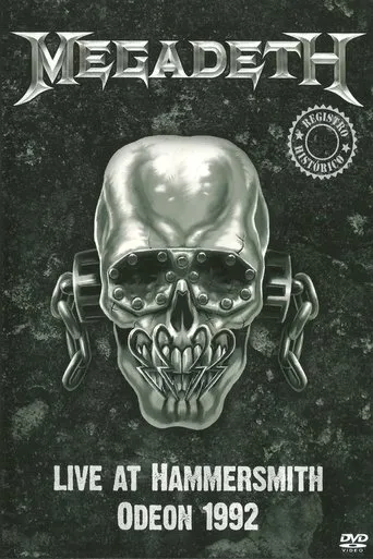 Póster de Megadeth - Live at Hammersmith Odeon